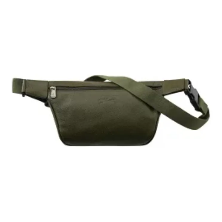 LONGCHAMP Le Foulonné Cow Leather Fanny Pack Medium Size Women's Khaki-2