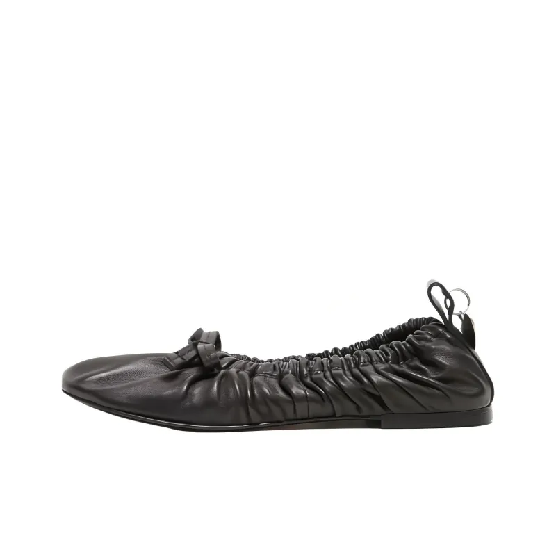 Acne Studios Leather Ballerina Shoes-0