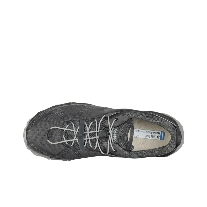 AKU Anti-Slip Wear-Resistant Low-Top Trekking Shoes Unisex Black Gray-3