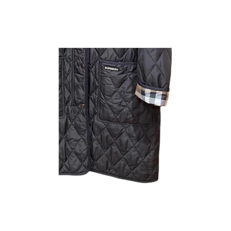 Burberry FW23 Puffer Jacket Women's Black-3