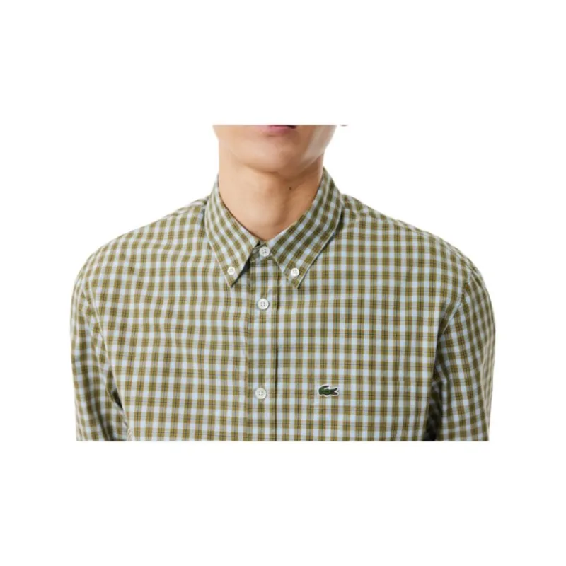LACOSTE Shirts Unisex Khaki-4