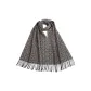 Black Gray Jacquard