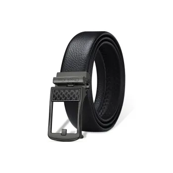Cheekkiss Zinc Alloy Leather Belts Men's 3.5cm