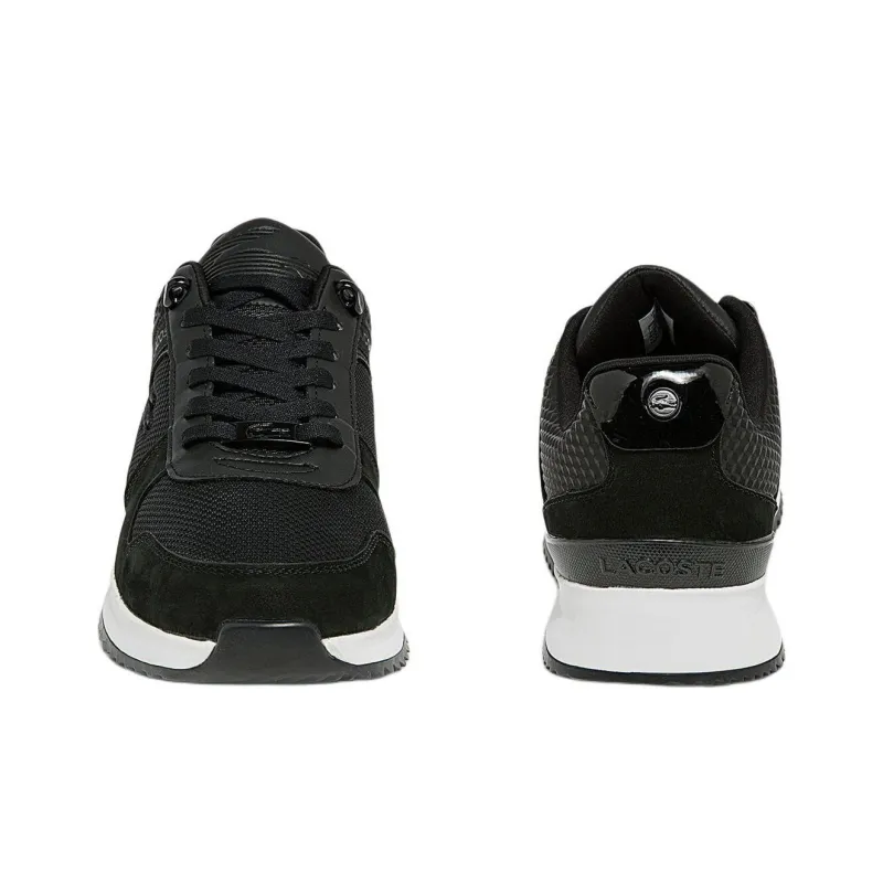 LACOSTE Joggeur 2.0 Low Top Casual Shoes Men's Black-4