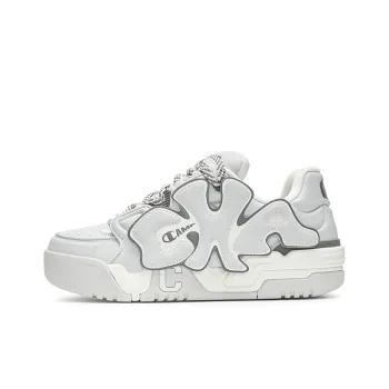 Champion Buckle Fun Coco Skate Low Top Skateboard Shoes Men's Dust Free Gray/Smoke Gray