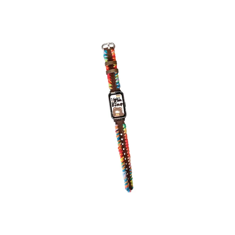 MSSM Watch Bands Huawei Compatibility 16.5 Knitted Fabric With Corduroy Material-9