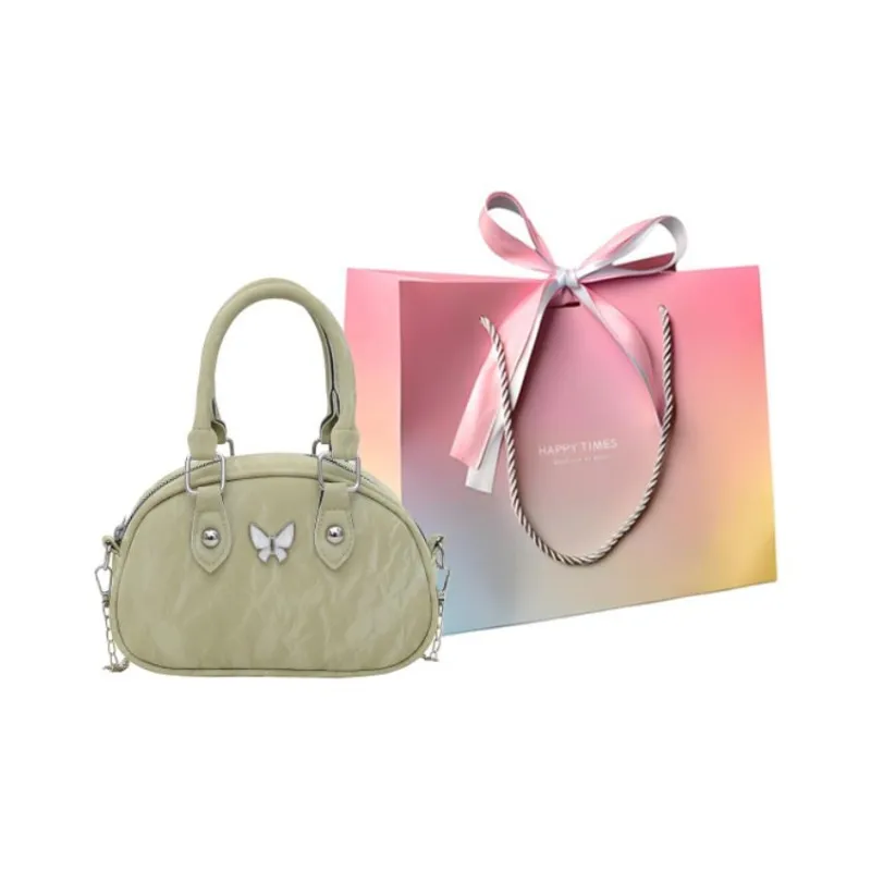Yalu PU Shoulder Bag, Crossbody Bag, Handbag Women's Silver/Black/Green/Blue/Pink-6
