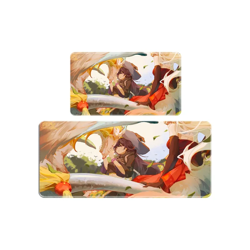 GULAN Multiple Images Available Extra Large Esports Slim Fit G14 Precision Lock Edge Natural Rubber Sole Mouse Pads-33