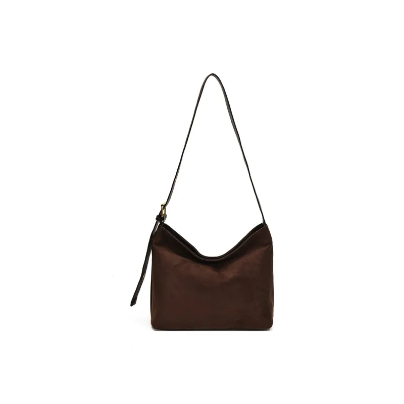 LUVISTRUE PC Shoulder Bag Crossbody Bag Tote Regular Women's Coffee/Pink/Brown/Plaid Coffee-7