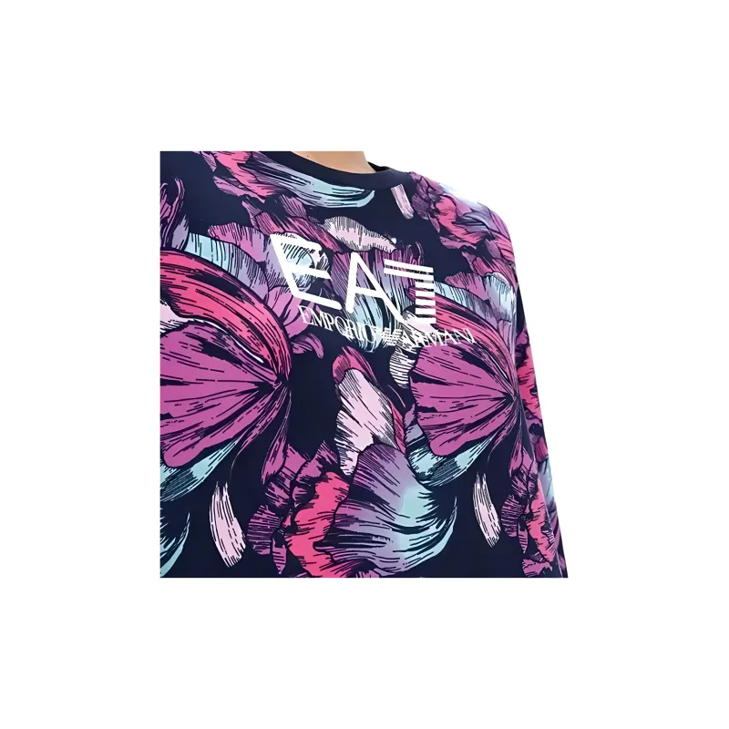 EMPORIO ARMANI EA7 FW22 Sweatshirt Women's Black-4