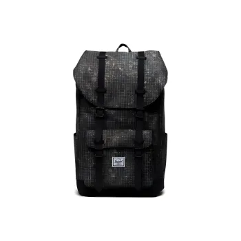 Herschel Recycled Material Fabric Backpack Regular Men's Dark Green