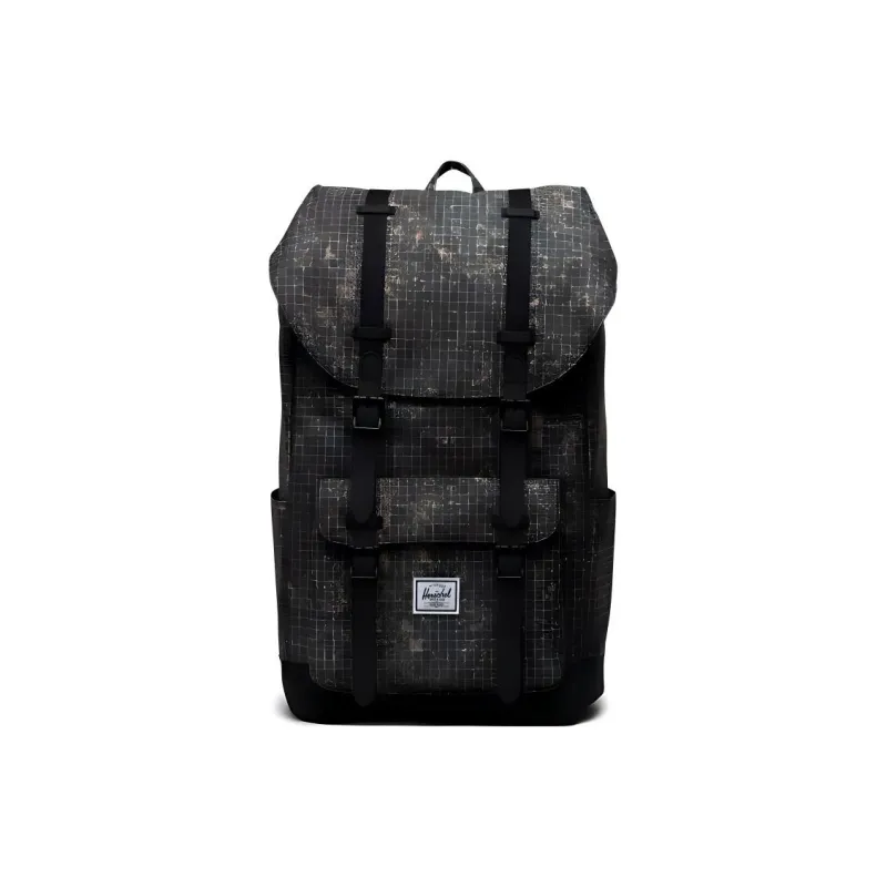 Herschel Recycled Material Fabric Backpack Regular Men's Dark Green-0