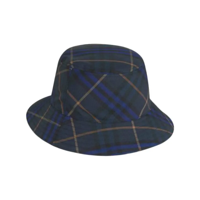 Burberry Ekd Motif Checked Bucket Hat-1