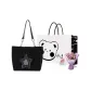 Black+Exclusive Shopping Bag+Greeting Card+Dried Flower