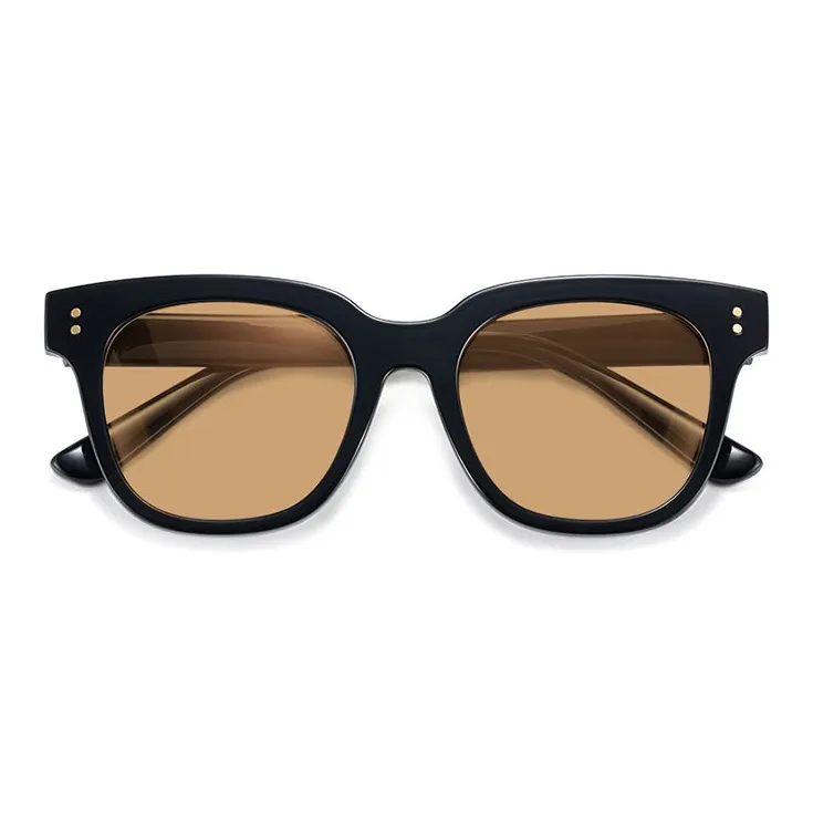 Wood Premium TR/Memory Plastic Square Sunglasses Unisex-0