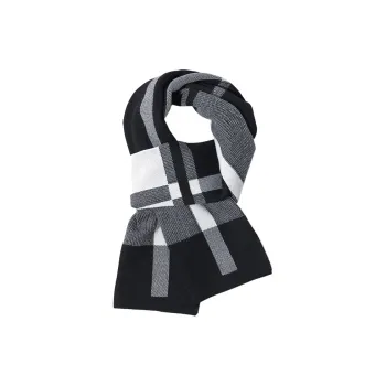 15 MINS Acrylic Knit Scarves Men's Multiple Colors