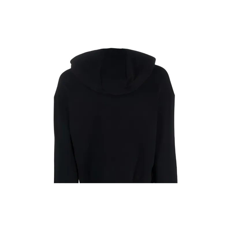 EMPORIO ARMANI Logo print Long sleeve Hoodie-5