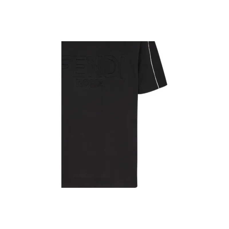 FENDI Roma Cotton T Shirt-4