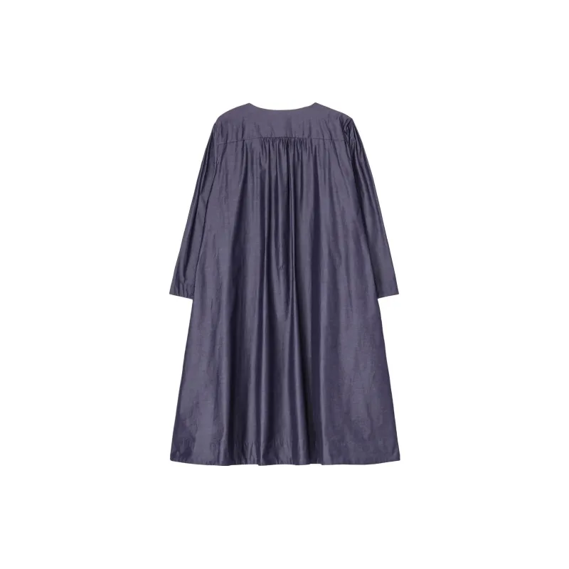 Yohji Yamamoto Coats Women's Dark Marine Blue-1