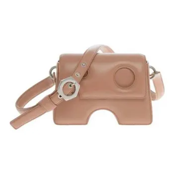OFF WHITE Jitney 2.8 New Meteor Shoulder Bag Camel
