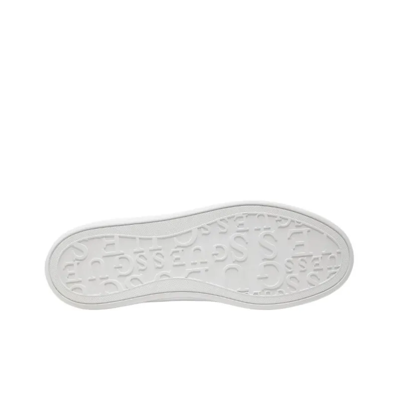 GUESS Roki Low Top Skateboard Shoes Women's Black Gold-4