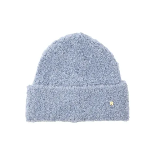 UNDERCONTROL Wool Acrylic Nylon Mohair Stretch Beanies Unisex Blue