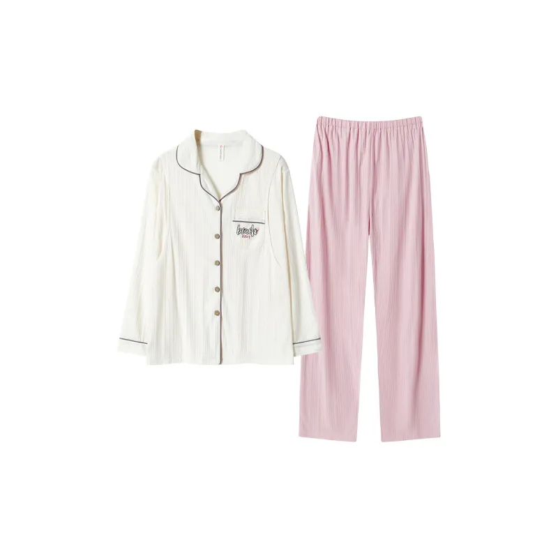 MADALLO Pajama Set Women's Pink Purple-0