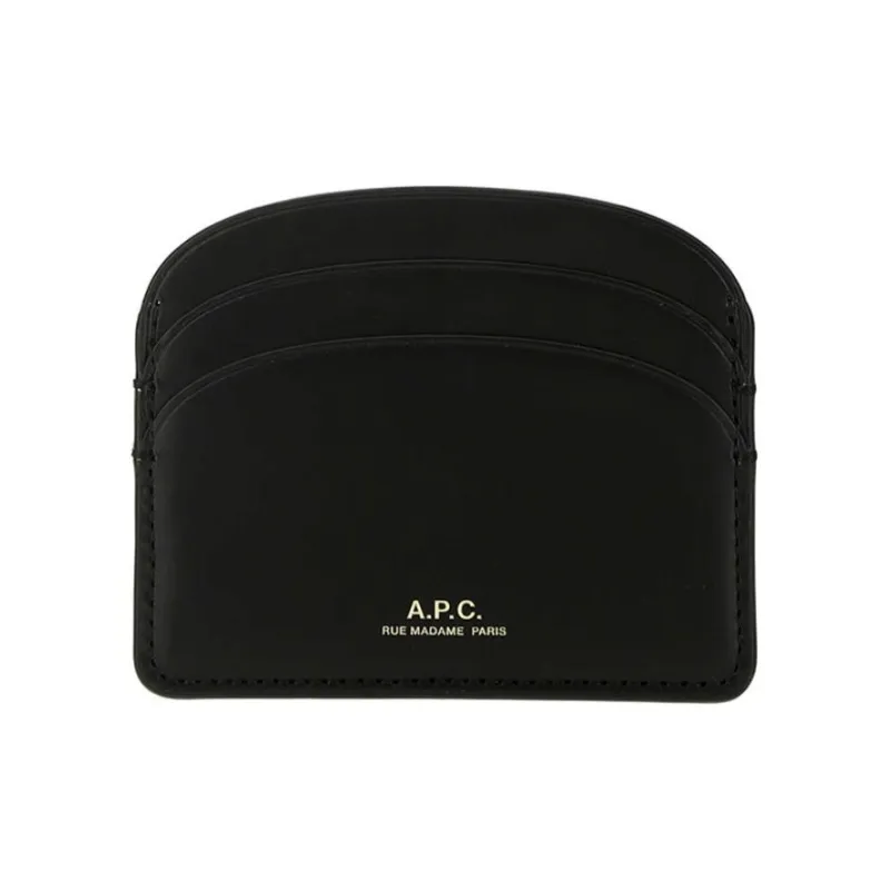A.P.C Demi Lune Cardholder-0
