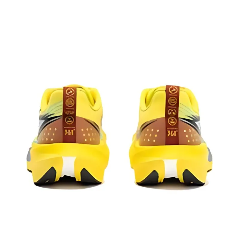 361° Shock Absorbers With Slip Resistant And Abrasion Resistant Properties Low Top Training Running Shoes Unisex Yellow-2