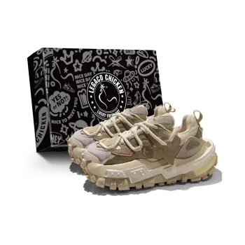 Legaco Chicken Cushioning Anti Slip And Wear Resistant Height Increasing Low Top Chunky Sneakers Men's