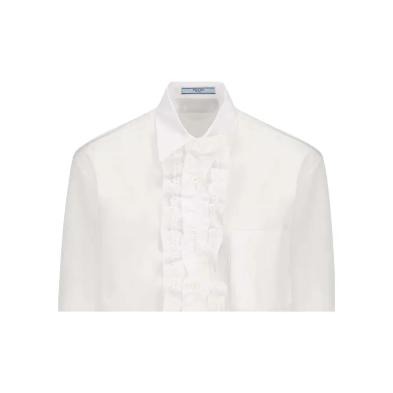 PRADA Shirts Women's White-2