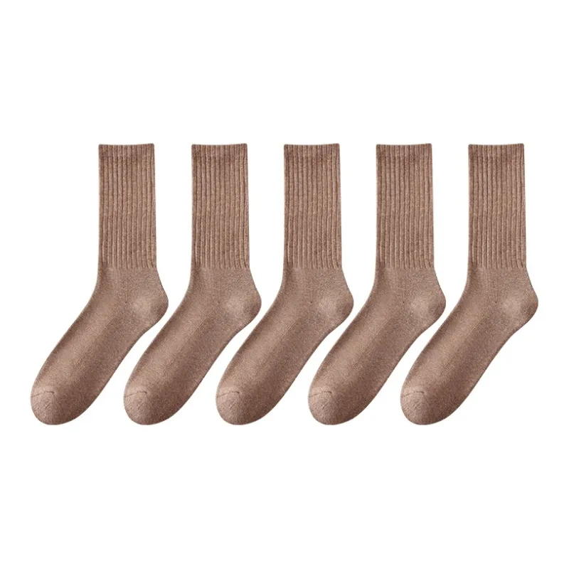 MIIOW Knee High Socks Unisex 5 Pack-12