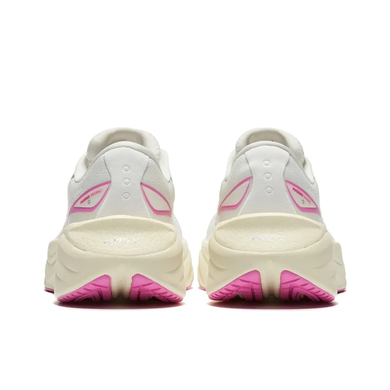 Saucony Low Top Running Shoes Women's White Pink-3