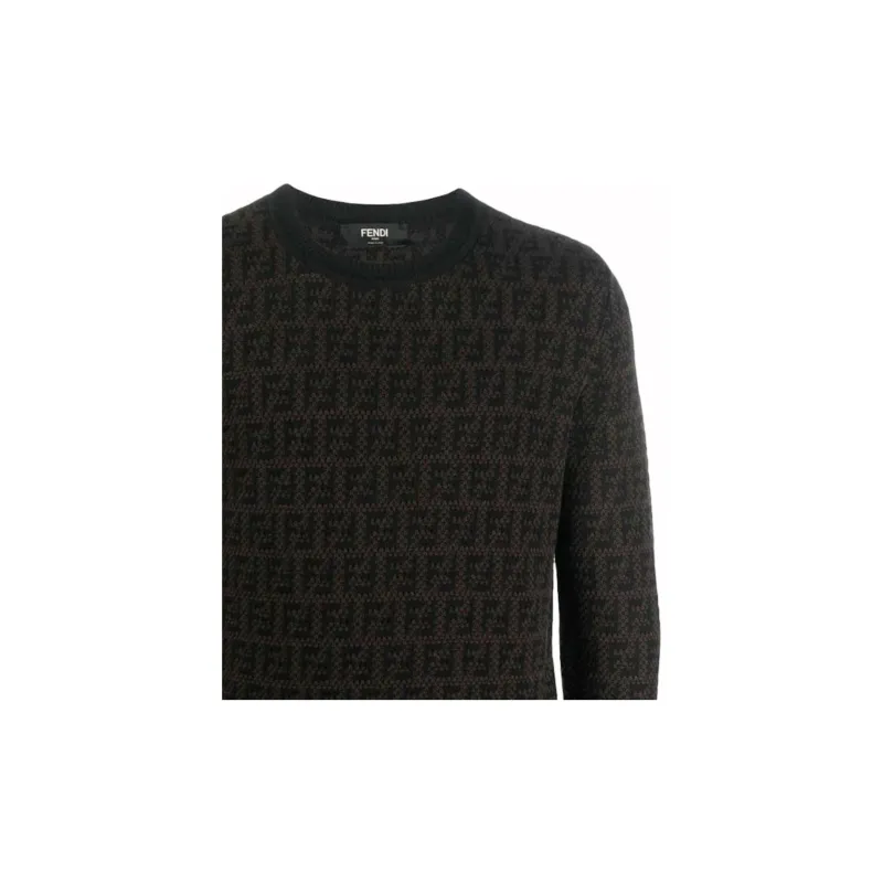 FENDI Ff Allover Logo Sweater-3