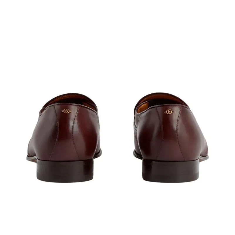 GUCCI Loafers Men Burgundy-4