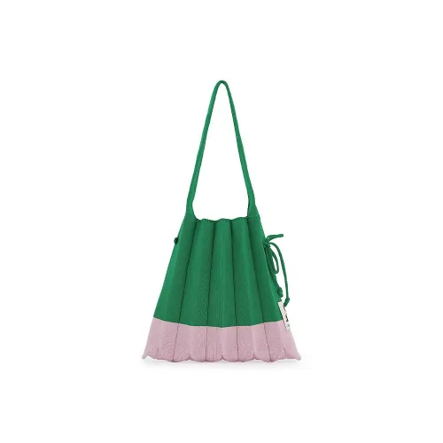 JOSEPH&STACEY Polyester One Shoulder Handbags Small Size Women's Green & Pink