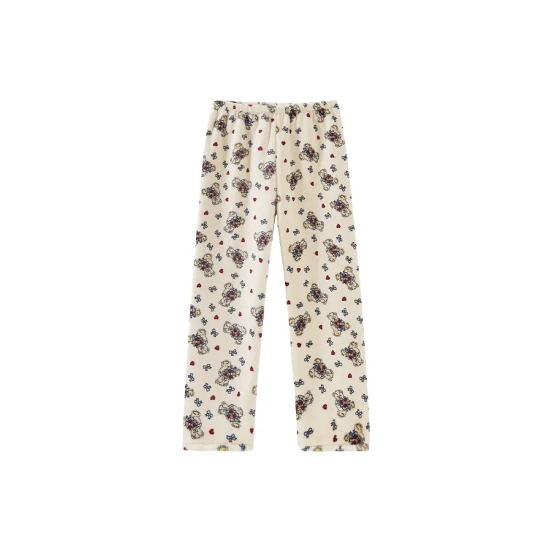 OUSHIBO Pajama Pants Women's Image Color-0
