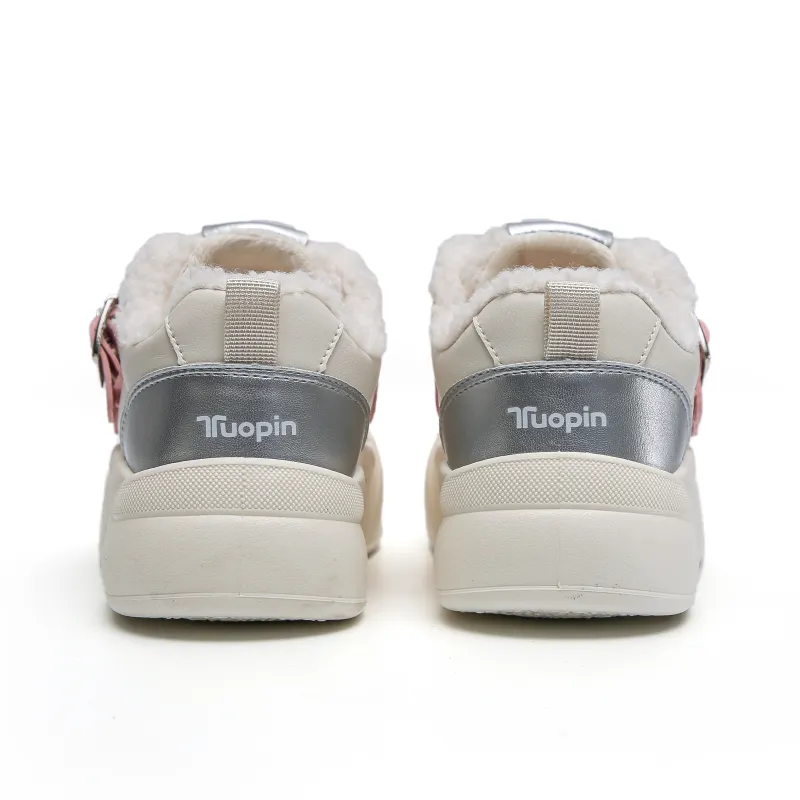 TUOPIN Thermal Slip Resistant, Abrasion Resistant, Lightweight Low Top Skateboard Shoes Women's-13