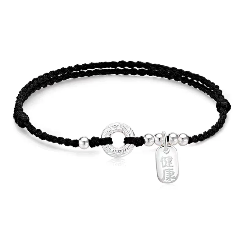 Listen To The Flowers Bloom Rope Bracelets Unisex-6