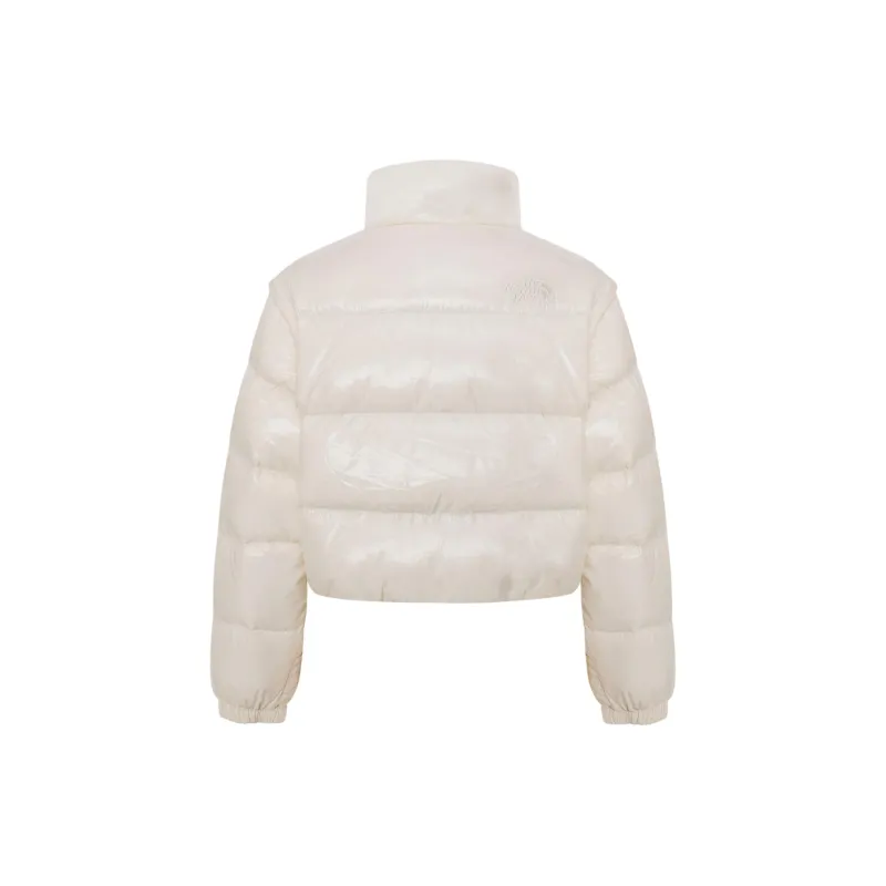 THE NORTH FACE Down Jacket Women's Pink White-1