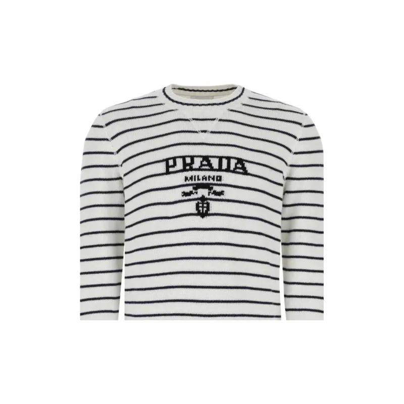 PRADA Sweaters Men White-2