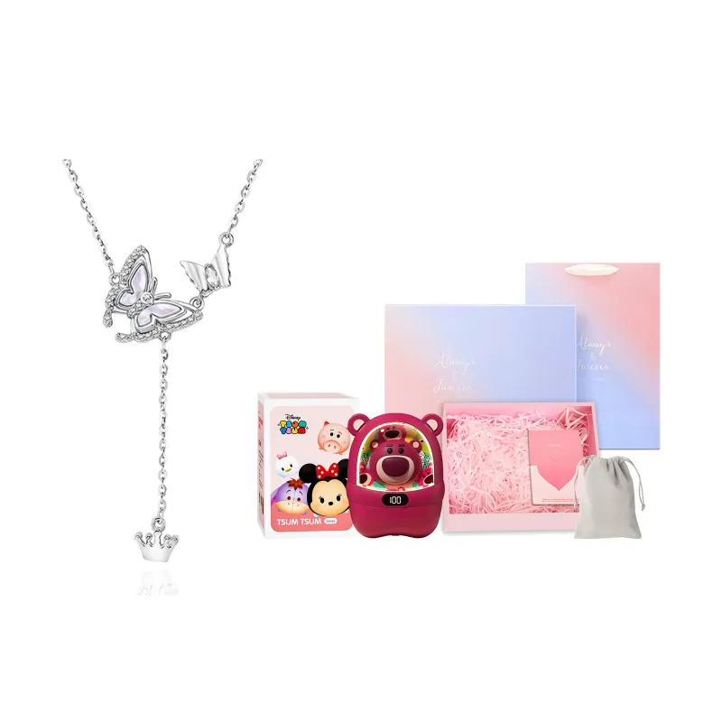 Disney S925 Silver Necklaces Women's-25