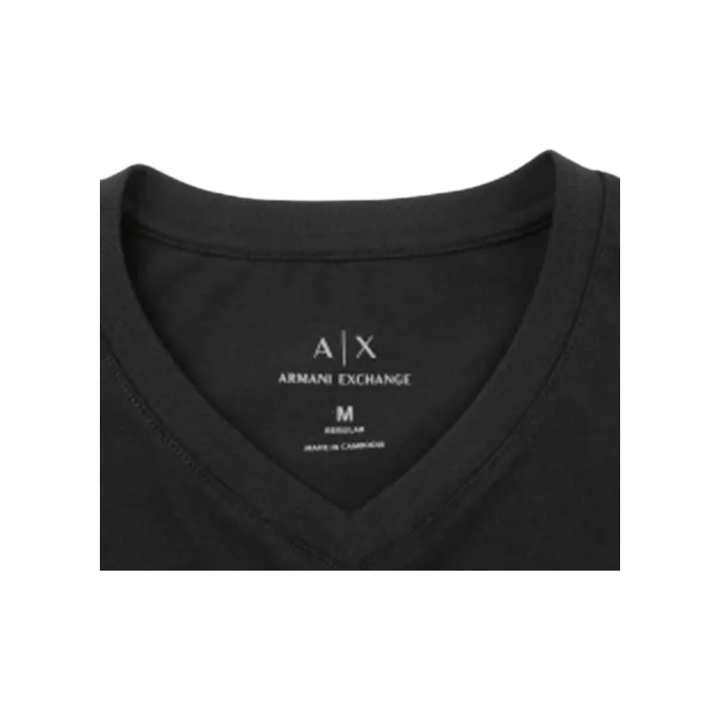 ARMANI EXCHANGE T Shirts Men Black-5