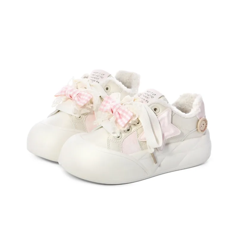 FULLXUAN Skateboard Shoes Women's Low Top White-19
