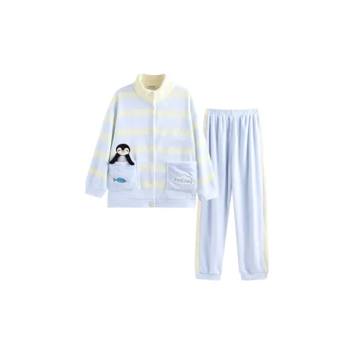 Wabi Town Pajama Set Women's Blue