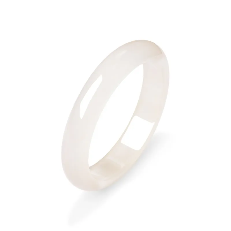 ZXIN JEWELRY Chalcedony Bangles Women's-0