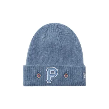New Era Acrylic Beanies Unisex Denim Blue