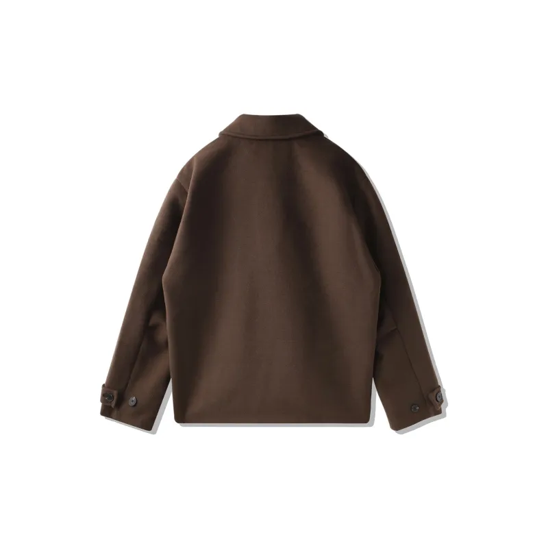 DKPD Coats Unisex Dark Brown-1
