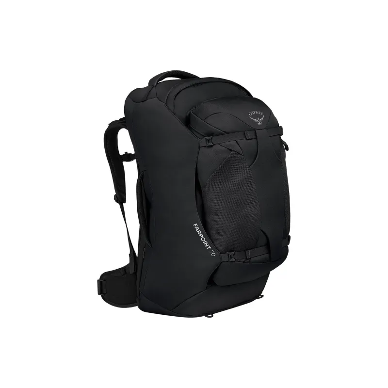 OSPREY Polyester Outdoor Mountaineering Bag Backpack Unisex Black-1