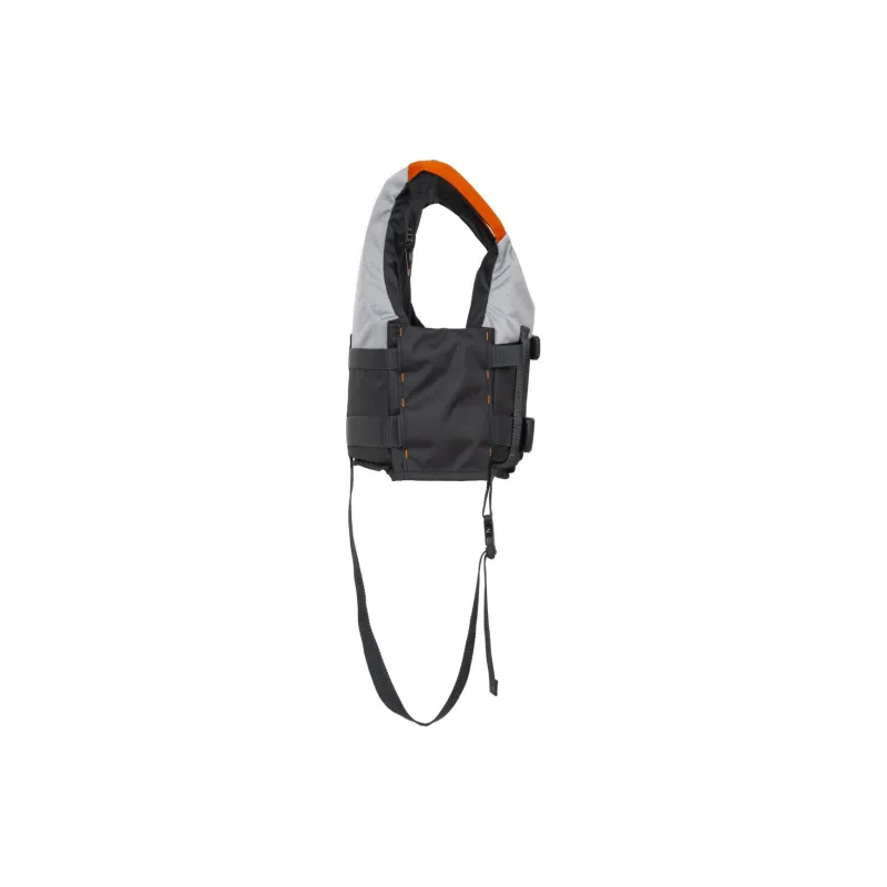 DECATHLON Tank Top Unisex Carbon Gray/Orange Red-2
